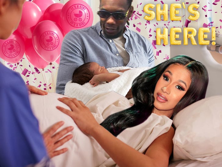 First Look First Shot Of Cardi B And Offset’s Daughter