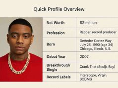 Soulja Boy Net Worth 2025 Soulja Boy Net Worth 2025